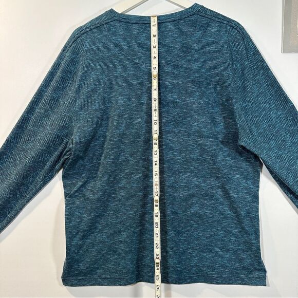 Hollister Textured Crewneck Blue Sweater-Large - Picture 6 of 11